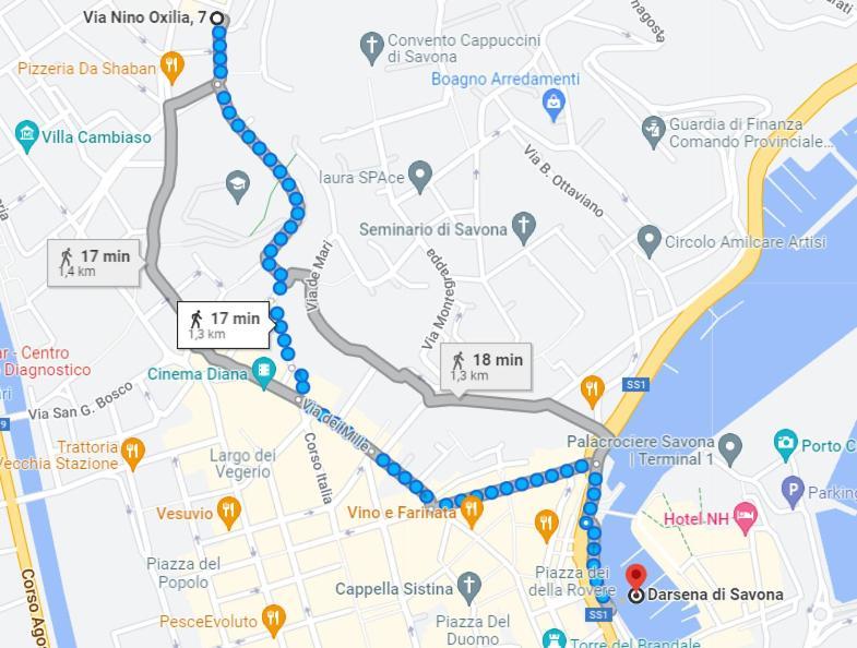 Appartamento Con Ac-Wi-Fi- Centro A 7 Min Savona Exterior foto